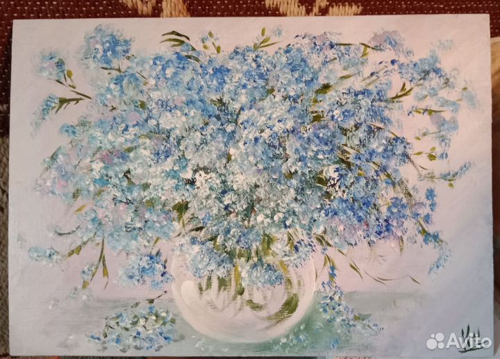 Картина маслом. Цветы