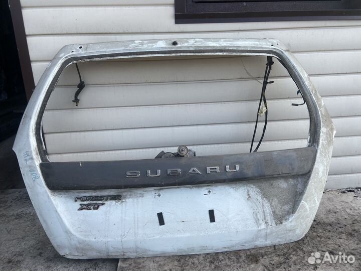 Крышка багажника subaru forester sg5