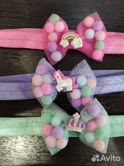 Повязка на голову для девочки