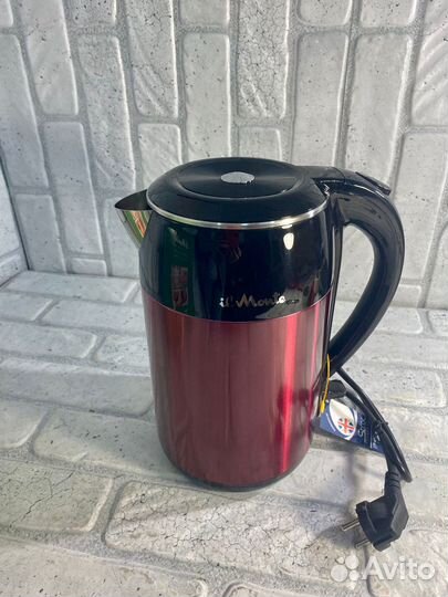 Электрочайник il Monte EK-1801 Черный/Красный