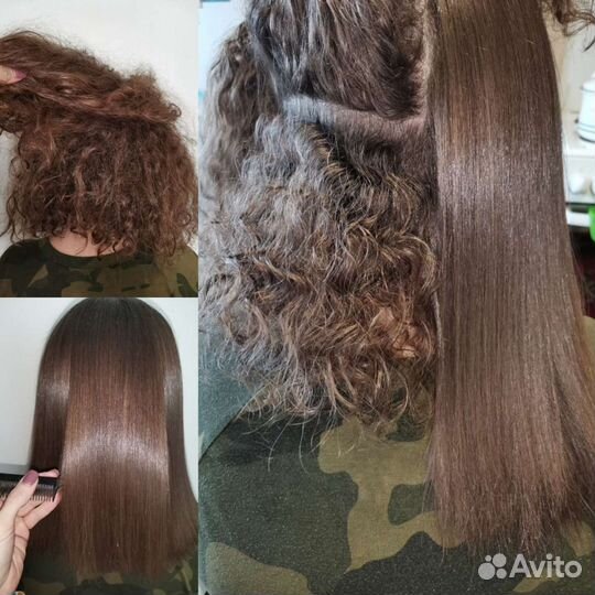 Кератиновое выпрямление волос, Ботокс для волос