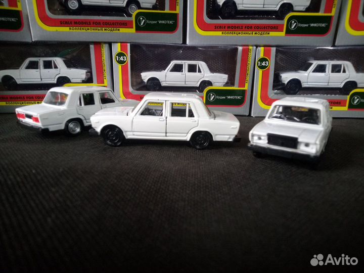 Ваз-2107 Новодел (Инкотекс) Коллекционная машинка