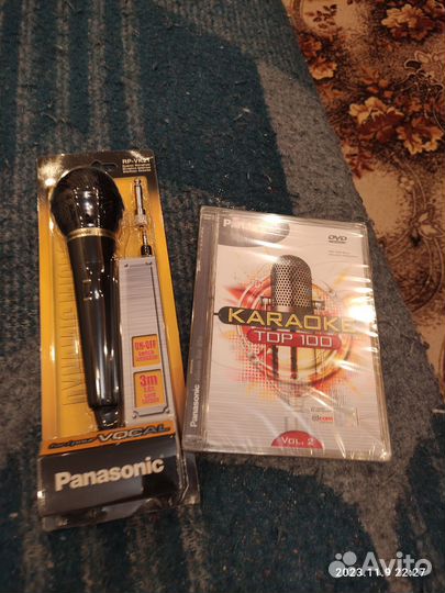 Караоке микрофон+CD диск