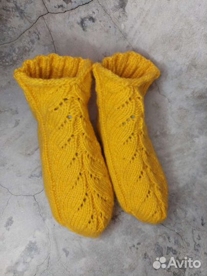 Вязанные носочки