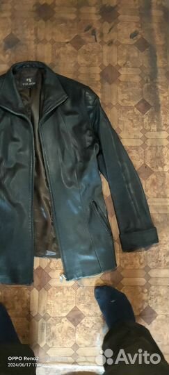 Куртка кожаная женская 48 50
