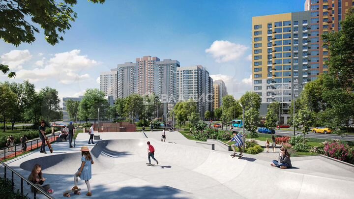 1-к. квартира, 27,5 м², 17/25 эт.