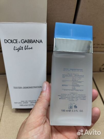 Тестер dolce & gabbana Light Blue 100 мл