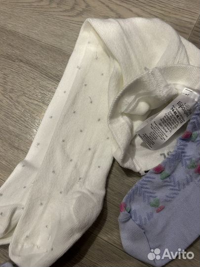 Новые трусы и колготки для девочки 74-92