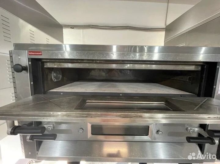Печь для пиццы OEM-ALI S 96/2 с подставкой