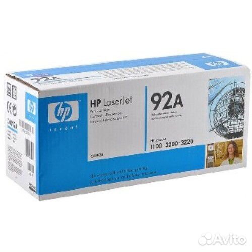 Лазерный картридж Hewlett Packard C4092A (HP 92A)