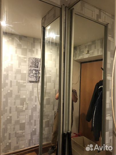 Дверь с зеркалом