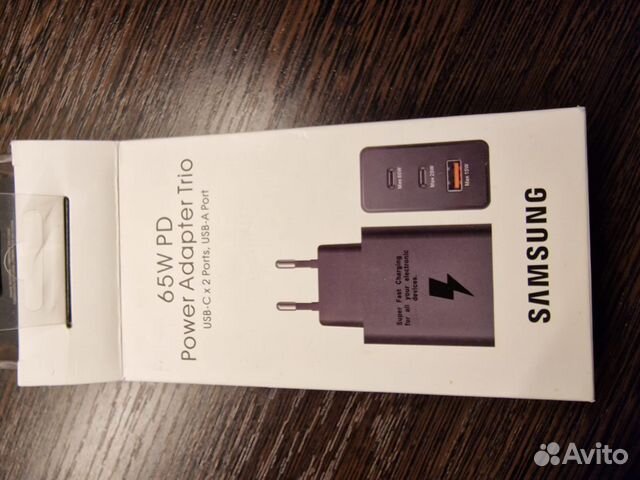 Зарядное устройство samsung 65w сзу купить в Анапе | Электроника | Авито