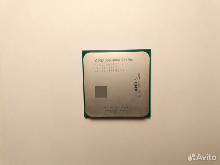 Процессор amd a4-4000 series