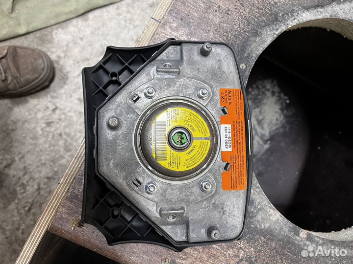 Руль с подушкой priora