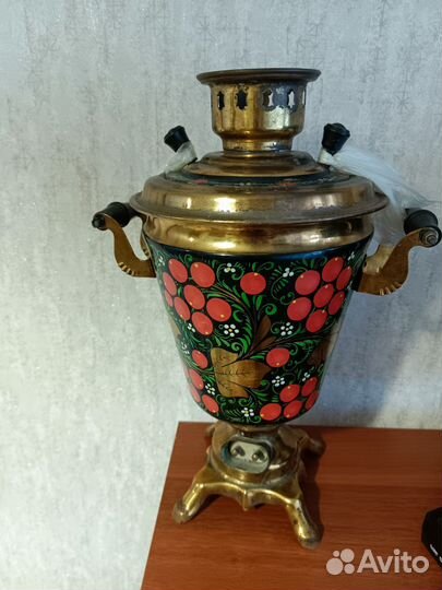 Самовар электрический гжель