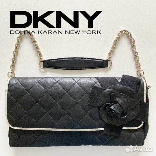 Dkny клатч кожа оригинал