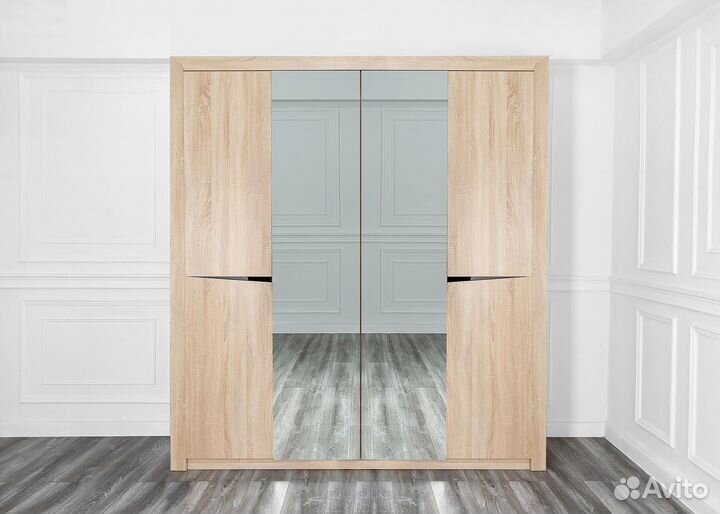 Шкаф с зеркалом Саманта