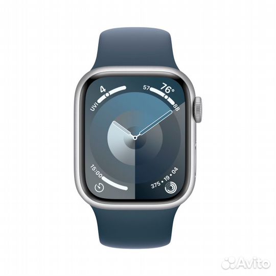Apple Watch Series 9, 45 мм, корпус из алюминия с