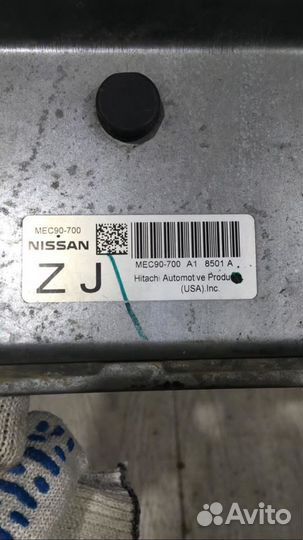 Блок управления двигателем эбу Мозги Nissan tiida