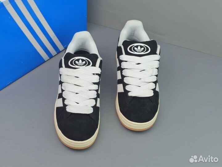 Кроссовки Adidas Campus 00s Black White Gum