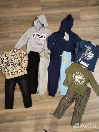 Толстовка, лонгслив, худи и брюки H&M