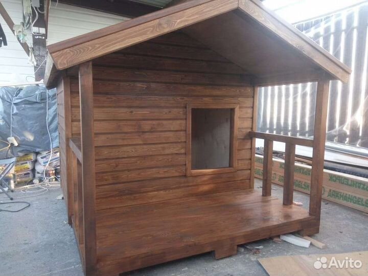 Будка для собаки утепленная