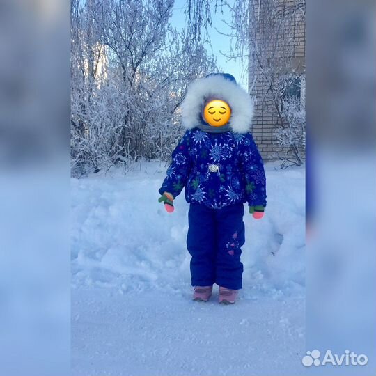 Комбинезон зимний для девочки