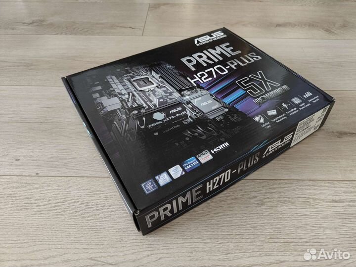 Связка Asus Prime H270-plus + G3930 + 4GB RAM