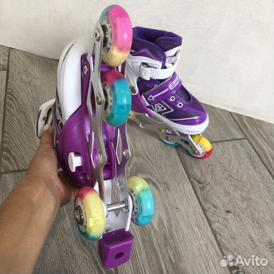 Ролики детские новые раздвижные