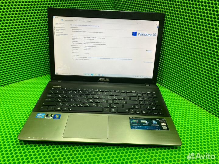 Ноутбук asus K55VD