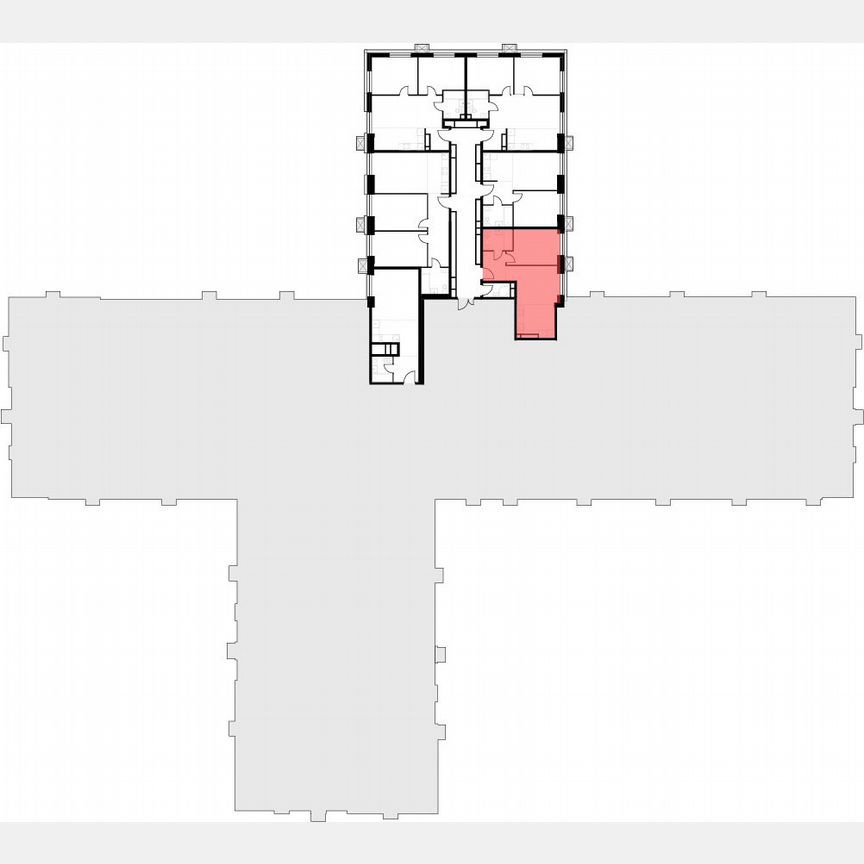 1-к. апартаменты, 40,5 м², 9/30 эт.