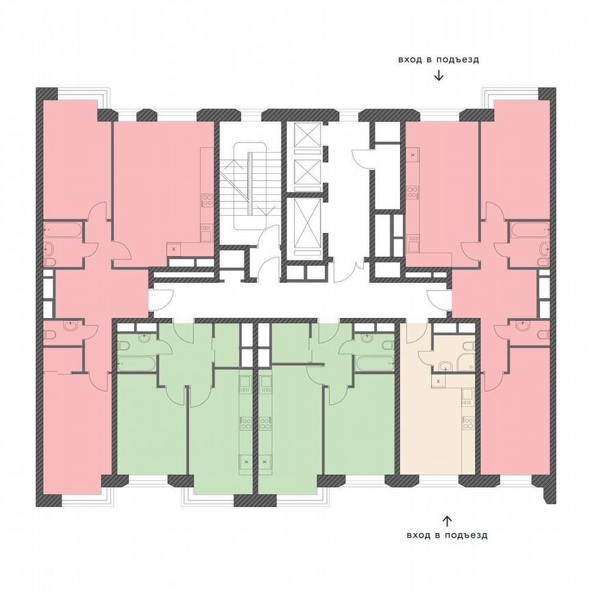 1-к. квартира, 40,2 м², 11/23 эт.