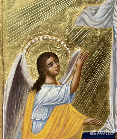 Икона Воскресение Христово Золото