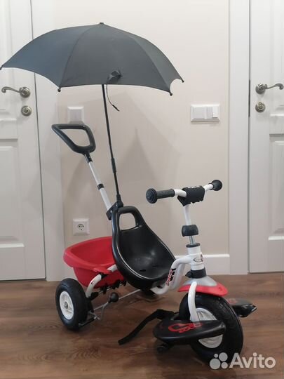 Трехколесный велосипед puky с ручкой
