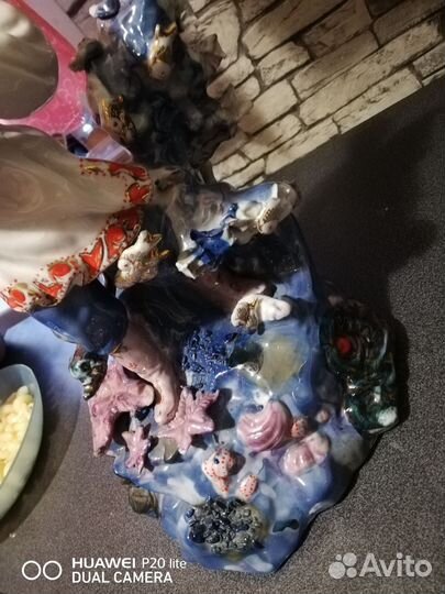 Фарфоровая статуэтка садко