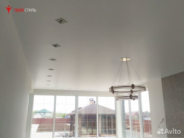 Натяжные потолки. Чистый монтаж