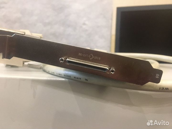 Scsi box+контроллер