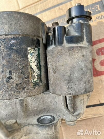 Стартер mitsubishi двигатель 4м40 дизель