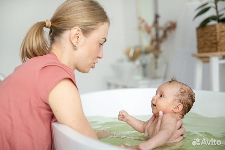 Грудничковое плавание дома