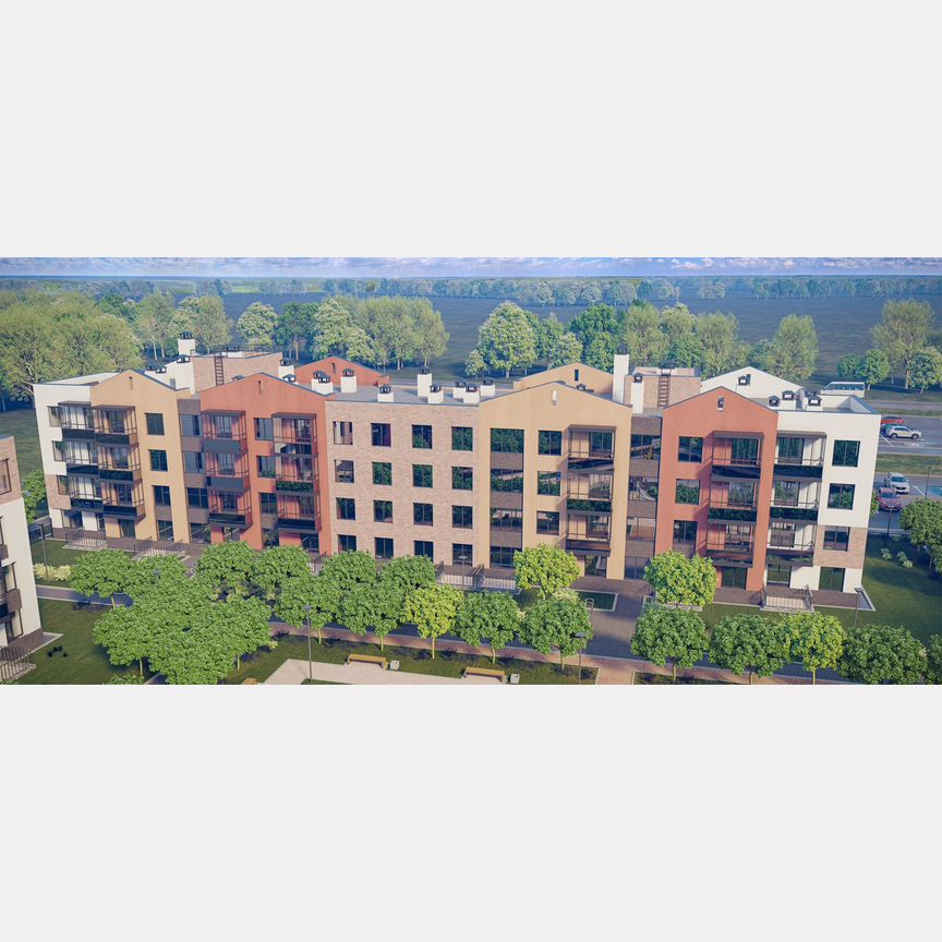 2-к. квартира, 56,6 м², 1/5 эт.