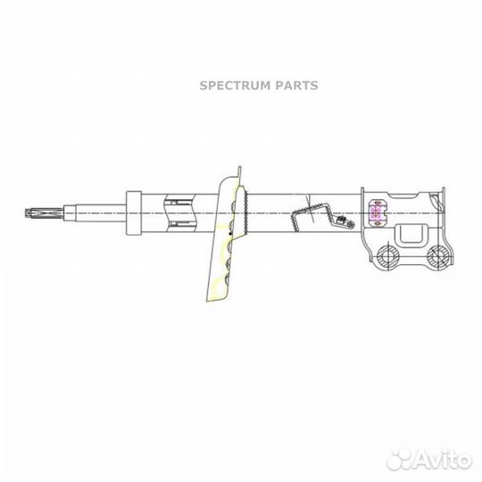 CTR GY1465G Стойка гм. CTR GY1465G (cykk-476-G)