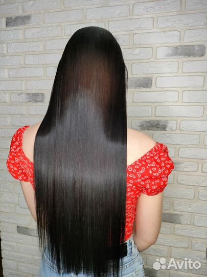 Кератиновое выпрямление волос