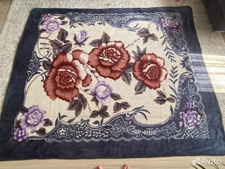 Плед покрывало меховой