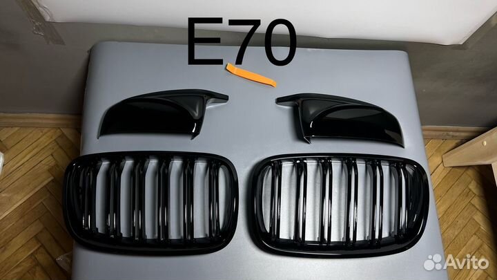 Ноздри BMW E71 X6 Е70 X5 Крышки на зеркала м