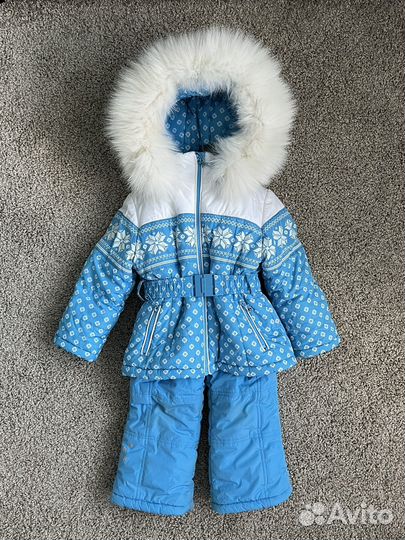 Зимний комплект 104-110 для девочки 3-4 лет