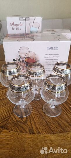 Бокалы и рюмки bohemia