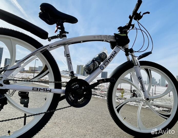 Велосипед на литых дисках