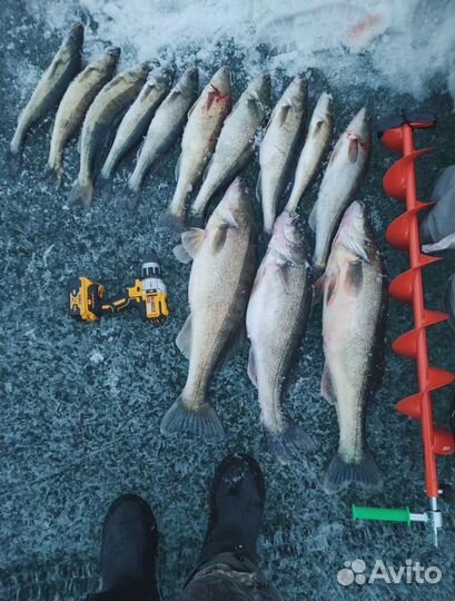 Ящик рыбацкого шуруповерта для Ледобура Нанвей