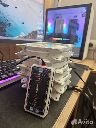 Корпусные вентиляторы 120мм