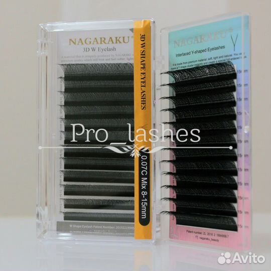 Ресницы nagaraku / клей lovely
